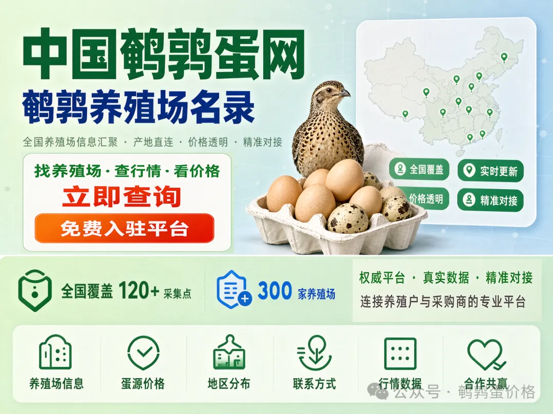 中国鹌鹑蛋网鹌鹑养殖场名录